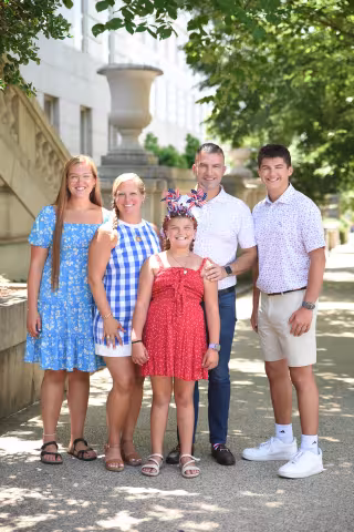 Congressman Rudy Yakym with Family